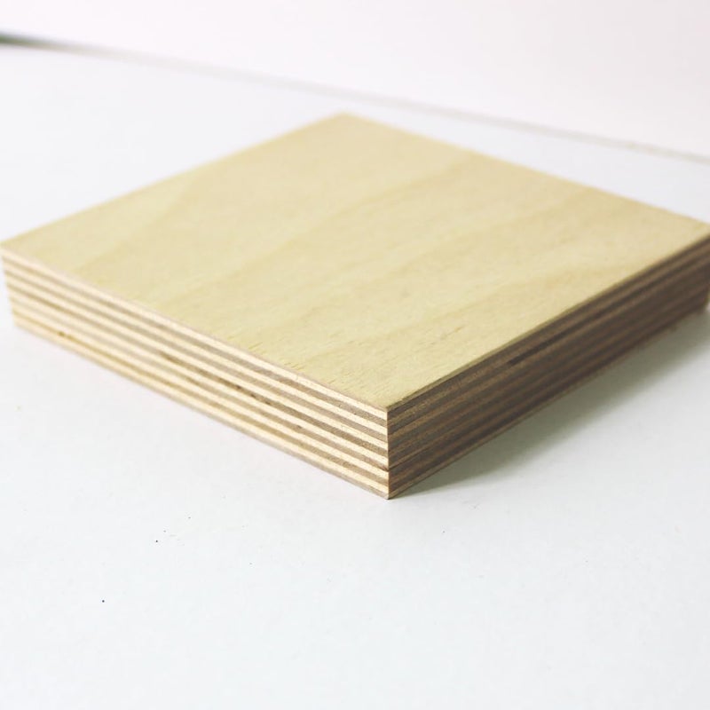 MakerStock 3/4" / 18mm Baltic Birch Plywood for Laser & CNC Cutting and Engraving (12" x 24") - Image 2